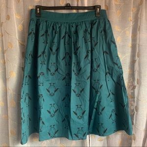 Her Universe Star Wars Porg Circle Skirt